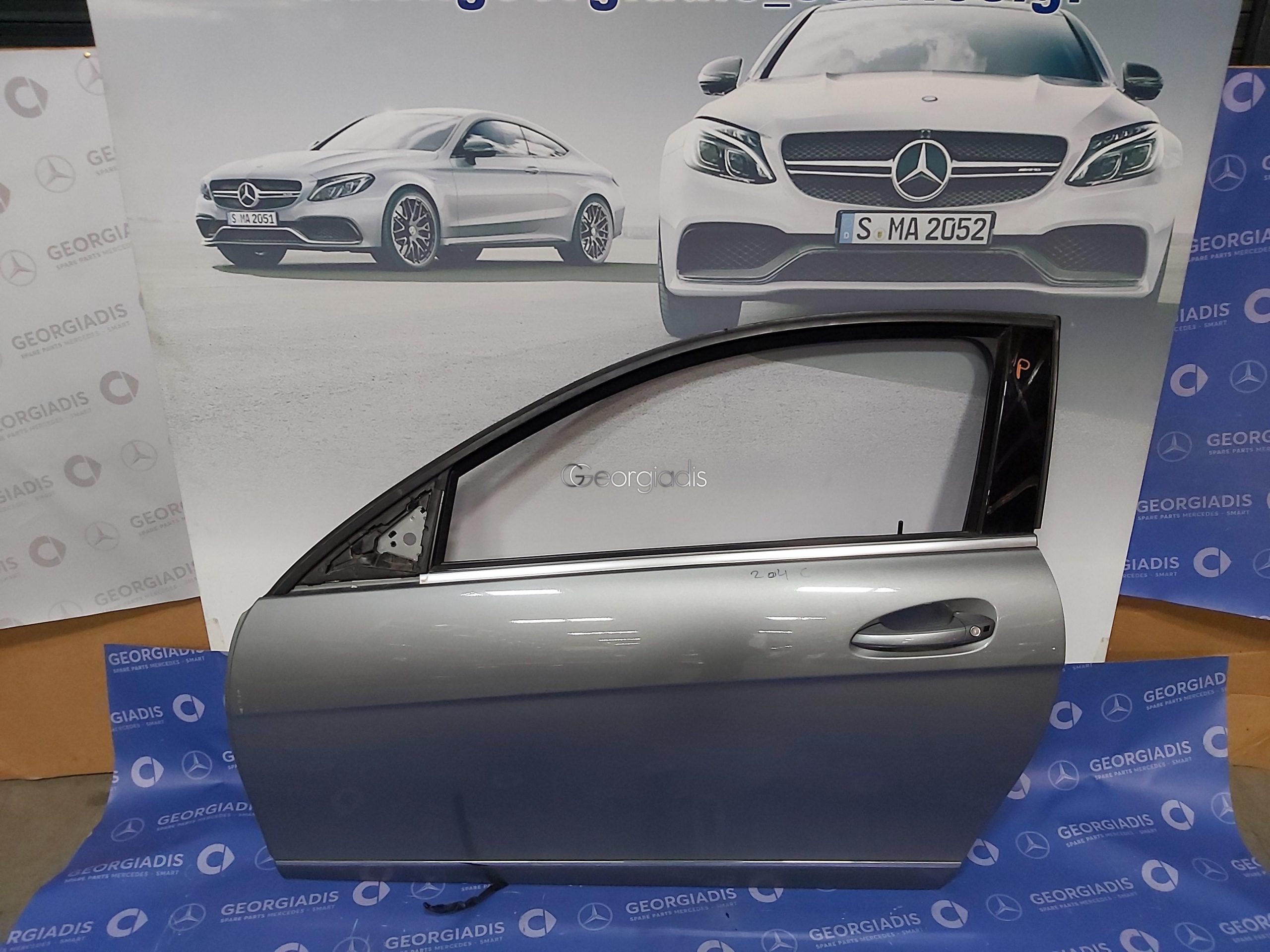 Mercedes ΑΡΙΣΤΕΡΗ ΠΟΡΤΑ Front Door C Class Coupe C204 Georgiadis Parts 