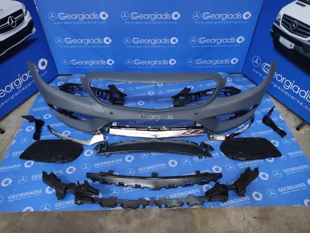 MERCEDES ΕΜΠΡΟΣ ΠΡΟΦΥΛΑΚΤΗΡΑΣ (FRONT BUMPER) C-CLASS (W205) LOOK AMG