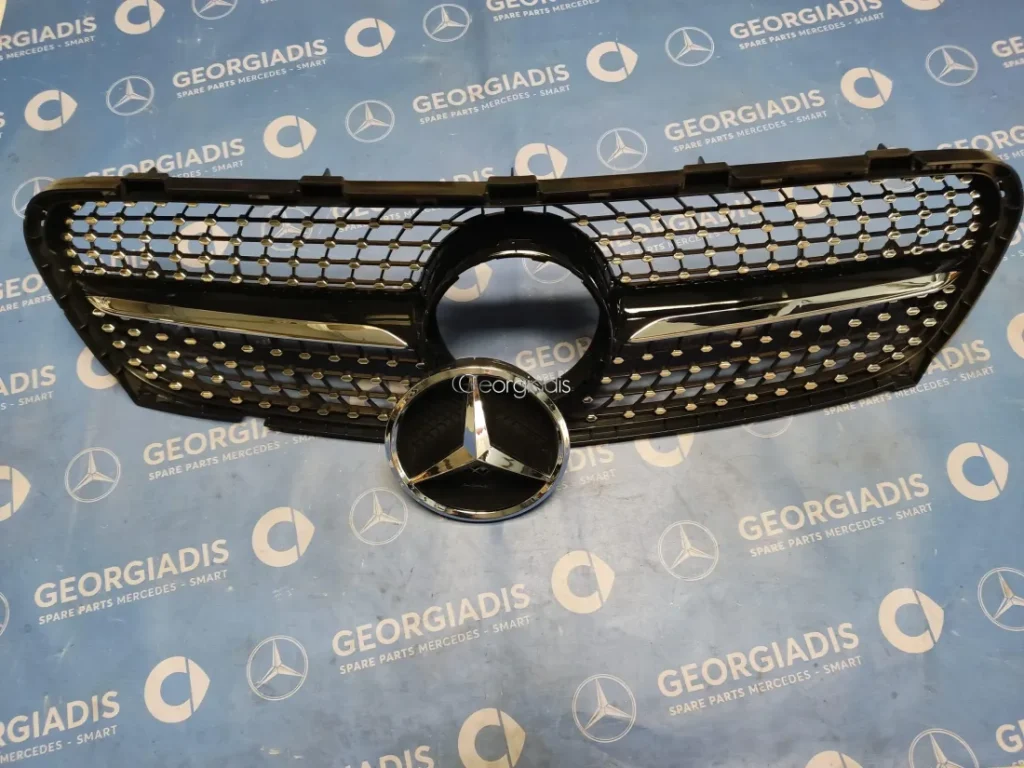 MERCEDES ΜΑΣΚΑ (RADIATOR GRILLE) GLA-CLASS (X156) LIFT (2016-2018) DIAMOND