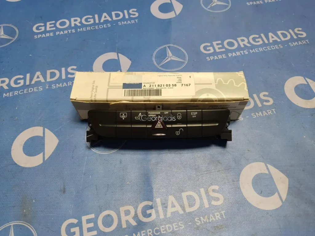 MERCEDES ΔΙΑΚΟΠΤΕΣ ΚΕΝΤΡΙΚΗΣ ΚΟΝΣΟΛΑΣ (SWITCH) E-CLASS (W211)