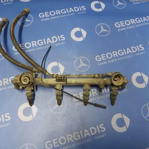 MERCEDES ΜΠΕΚΙΕΡΑ (FUEL DISTRIBUTOR-INJECTOR RAIL) ΓΙΑ 111 ΚΙΝΗΤΗΡΕΣ C-CLASS (W202),CLK-CLASS (W208)