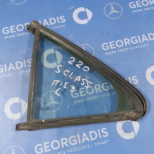 MERCEDES ΦΙΝΙΣΤΡΙΝΙ ΠΙΣΩ ΑΡΙΣΤΕΡΗΣ ΠΟΡΤΑΣ (DOOR GLASS) S-CLASS (W220)