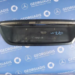 MERCEDES ΒΑΣΗ ΠΙΝΑΚΙΔΑΣ ΠΙΣΩ (NUMBER PLATE TRIM STRIP) S-CLASS (W220)