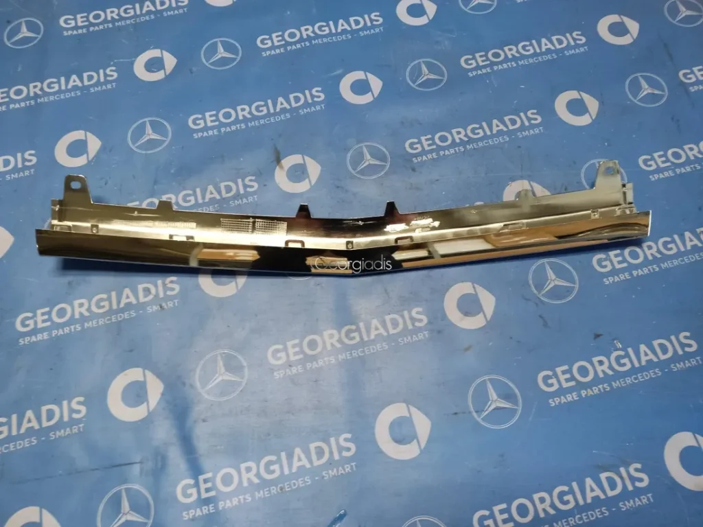 MERCEDES ΝΙΚΕΛ ΜΕΣΑΙΟ ΕΜΠΡΟΣ ΠΡΟΦΥΛΑΚΤΗΡΑ (TRIM MOULDING) C-CLASS (W205) LOOK AMG