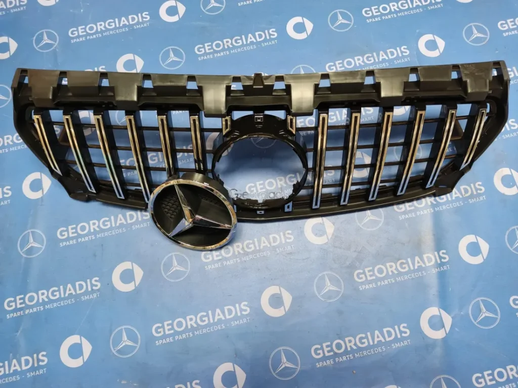MERCEDES ΜΑΣΚΑ (RADIATOR GRILLE) CLA-CLASS (C117) LIFT (2016-2019) PANAMERICANA GT STYLE