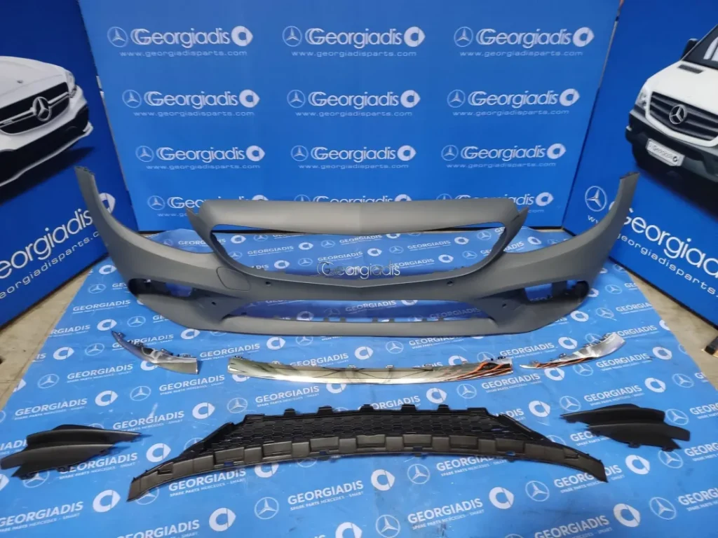 MERCEDES ΕΜΠΡΟΣ ΠΡΟΦΥΛΑΚΤΗΡΑΣ (FRONT BUMPER) C-CLASS (W205) LOOK AMG LIFT