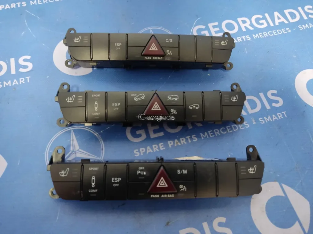 MERCEDES ΔΙΑΚΟΠΤΕΣ ΚΟΝΣΟΛΑΣ-ΑΛΑΡΜ (PANEL SWITCH) ML-CLASS (W164),R-CLASS (W251)