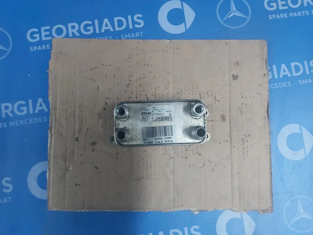 MERCEDES ΨΥΓΕΙΟ ΛΑΔΙΟΥ ΑΥΤΟΜΑΤΟΥ ΣΑΣΜΑΝ (OIL COOLER) E-CLASS (W212),CLS-CLASS (C218)