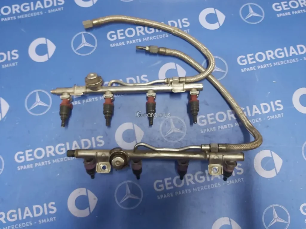 MERCEDES ΜΠΕΚΙΕΡΑ (FUEL DISTRIBUTOR-INJECTOR RAIL) ΓΙΑ 111 EVO ΚΙΝΗΤΗΡΕΣ CLK-CLASS (W208),E-CLASS (W210)