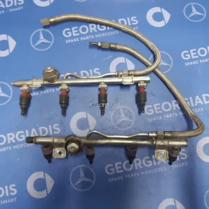 MERCEDES ΜΠΕΚΙΕΡΑ (FUEL DISTRIBUTOR-INJECTOR RAIL) ΓΙΑ 111 EVO ΚΙΝΗΤΗΡΕΣ CLK-CLASS (W208),E-CLASS (W210)