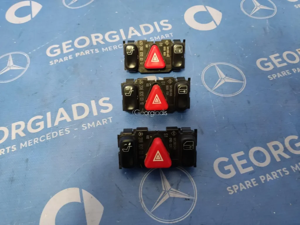 MERCEDES ΔΙΑΚΟΠΤΕΣ ΑΛΑΡΜ-ΚΕΝΤΡΙΚΟΥ ΚΛΕΙΔΩΜΑΤΟΣ (SWITCH) E-CLASS (W210),C-CLASS (W202),CLK-CLASS (W208)