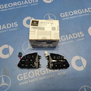 MERCEDES ΔΙΑΚΟΠΤΕΣ ΠΟΛΛΑΠΛΩΝ ΛΕΙΤΟΥΡΓΙΩΝ ΤΙΜΟΝΙΟΥ(MULTIFUNCTION STEERING SWITCH) A-CLASS (W177),B-CLASS(W247),CLA-CLASS (C118)