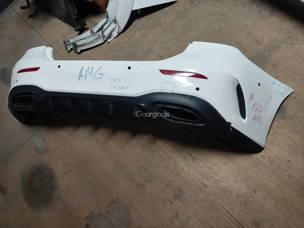 MERCEDES ΠΙΣΩ ΠΡΟΦΥΛΑΚΤΗΡΑΣ (REAR BUMPER) A-CLASS (V177) SEDAN AMG