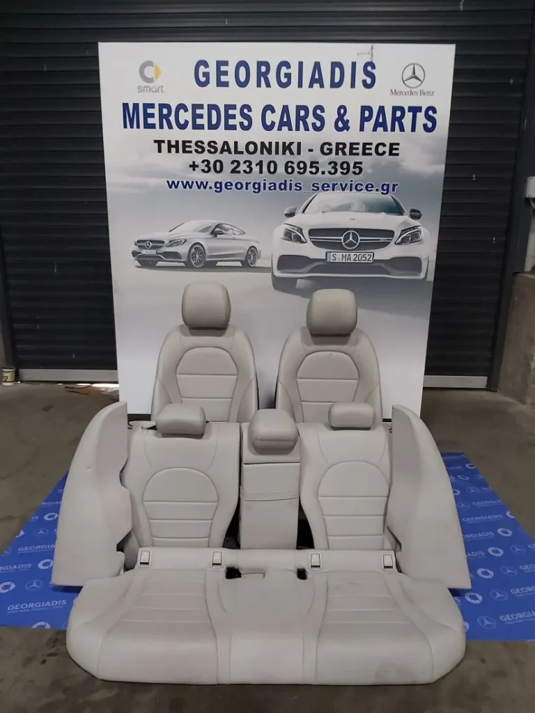 MERCEDES ΣΑΛΟΝΙ C-CLASS (W205) ΔΕΞΙΟΤΙΜΟΝΟ ΓΚΡΙ ΔΕΡΜΑ