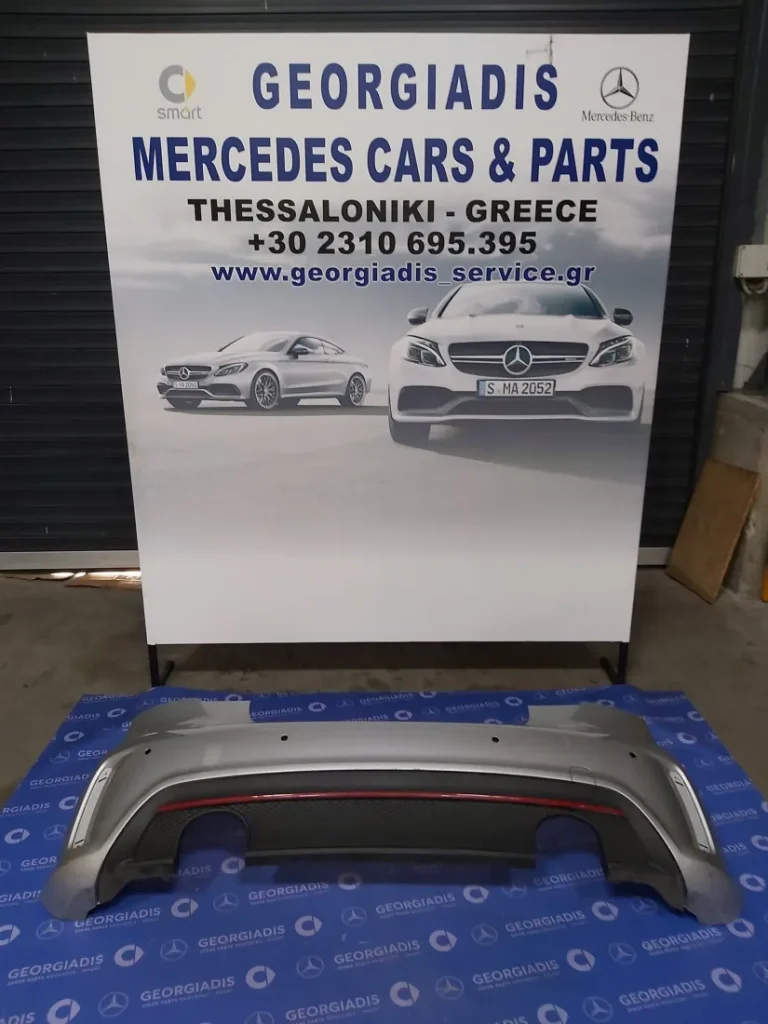 MERCEDES ΠΡΟΦΥΛΑΚΤΗΡΑΣ ΠΙΣΩ (REAR BUMPER) A-CLASS (W176) LOOK AMG