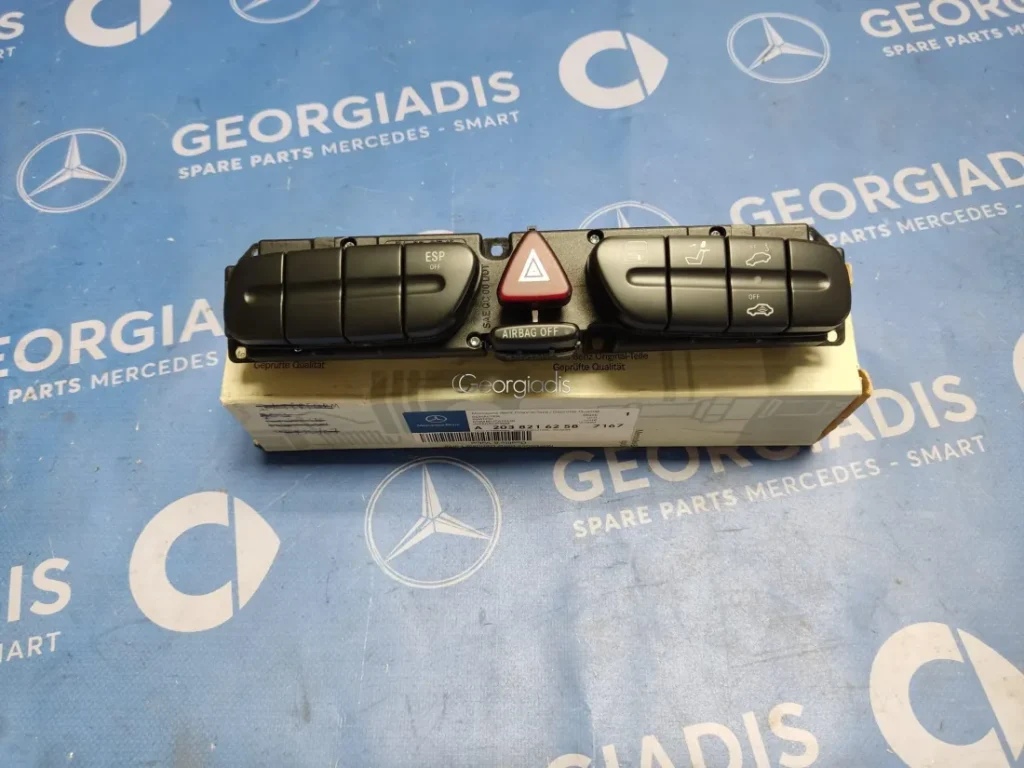 MERCEDES ΔΙΑΚΟΠΤΕΣ ΚΕΝΤΡΙΚΗΣ ΚΟΝΣΟΛΑΣ (SWITCH) C-CLASS (W203),CLK-CLASS (C209)
