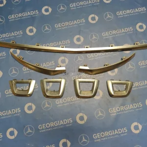 MERCEDES ΣΕΤ ΝΙΚΕΛ ΕΜΠΡΟΣ ΠΡΟΦΥΛΑΚΤΗΡΑ (TRIM MOULDING) GLC43 AMG (X253)