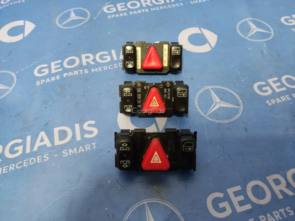 MERCEDES ΔΙΑΚΟΠΤΕΣ ΑΛΑΡΜ-ΚΕΝΤΡΙΚΟΥ ΚΛΕΙΔΩΜΑΤΟΣ (SWITCH) CLK-CLASS (A208) CABRIO