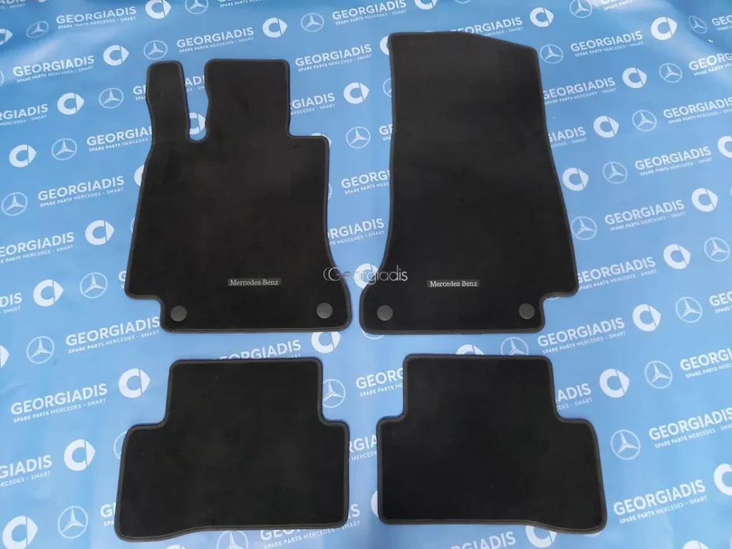 MERCEDES ΠΑΤΑΚΙΑ (FLOOR MATS) C-CLASS (W205) ΜΟΚΕΤΑ