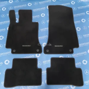 MERCEDES ΠΑΤΑΚΙΑ (FLOOR MATS) C-CLASS (W205) ΜΟΚΕΤΑ