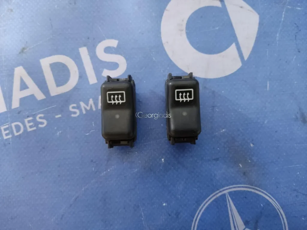 MERCEDES ΔΙΑΚΟΠΤΗΣ ΠΑΡΜΠΡΙΖ (HEATED WINDOW SWITCH) S-CLASS (W140),C-CLASS (W202)