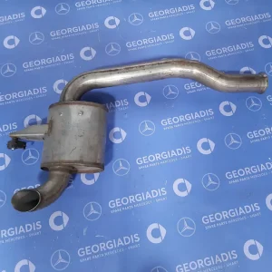MERCEDES ΚΑΖΑΝΑΚΙ ΕΞΑΤΜΙΣΗΣ (EXHAUST MUFFLER SILENCER) GLC-CLASS (X253) ME 651 ΚΙΝΗΤΗΡΑ