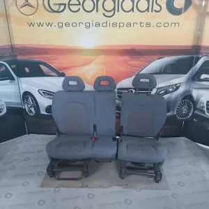 MERCEDES ΚΑΘΙΣΜΑΤΑ ΠΙΣΩ (REAR SEATS) A-CLASS (W168)