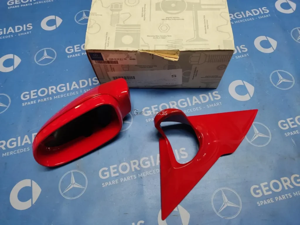 MERCEDES ΣΕΤ ΚΑΠΑΚΙΑ ΚΑΘΡΕΦΤΗ ΑΡΙΣΤΕΡΑ (MIRROR COVERS) CLK-CLASS (W208)