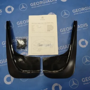 MERCEDES ΣΕΤ ΛΑΣΠΩΤΗΡΕΣ ΕΜΠΡΟΣ (MUD FLAPS) A-CLASS (W168)