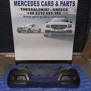 MERCEDES ΠΡΟΦΥΛΑΚΤΗΡΑΣ ΕΜΠΡΟΣ (FRONT BUMPER) A-CLASS (W169) LIFT ΝΙΚΕΛ-PARKTRONIC
