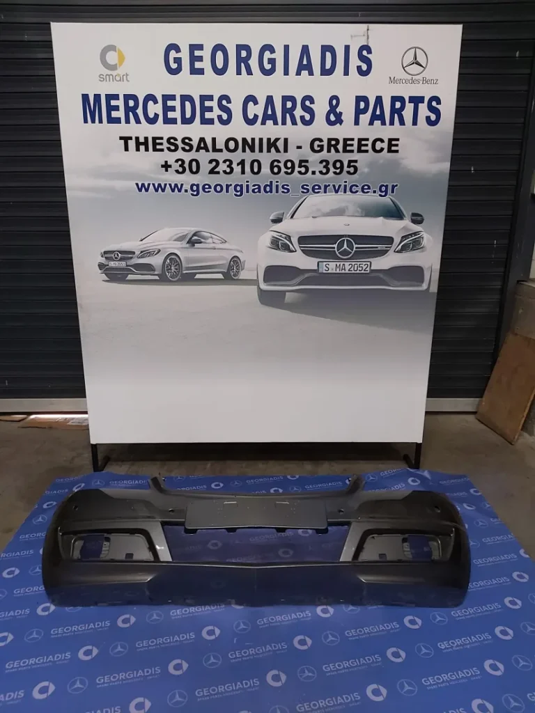 MERCEDES ΠΡΟΦΥΛΑΚΤΗΡΑΣ ΕΜΠΡΟΣ (FRONT BUMPER) A-CLASS (W169) LIFT ΝΙΚΕΛ-PARKTRONIC