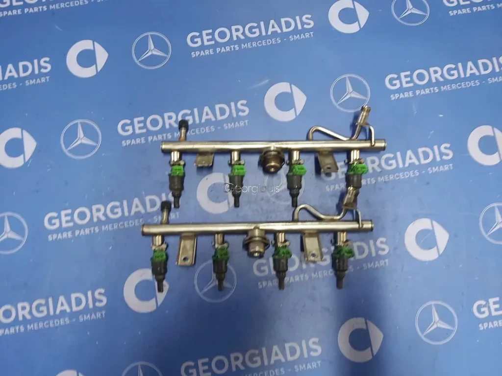 MERCEDES ΜΠΕΚΙΕΡΑ (FUEL DISTRIBUTOR-INJECTOR RAIL) ΓΙΑ 271 ΚΙΝΗΤΗΡΕΣ C-CLASS (W203),CLK-CLASS (W209)