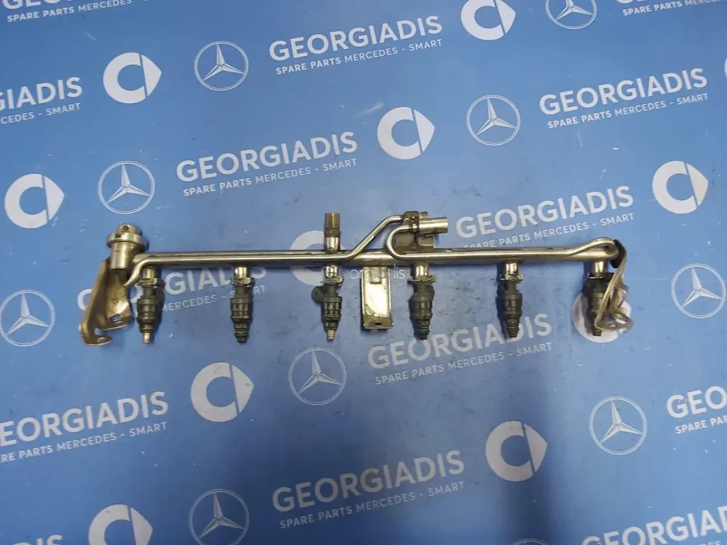 MERCEDES ΜΠΕΚΙΕΡΑ (FUEL DISTRIBUTOR-INJECTOR RAIL) ΓΙΑ 104 ΚΙΝΗΤΗΡΕΣ E-CLASS (W124),E-CLASS (W210),S-CLASS (W140)