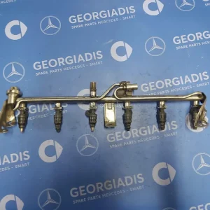 MERCEDES ΜΠΕΚΙΕΡΑ (FUEL DISTRIBUTOR-INJECTOR RAIL) ΓΙΑ 104 ΚΙΝΗΤΗΡΕΣ E-CLASS (W124),E-CLASS (W210),S-CLASS (W140)