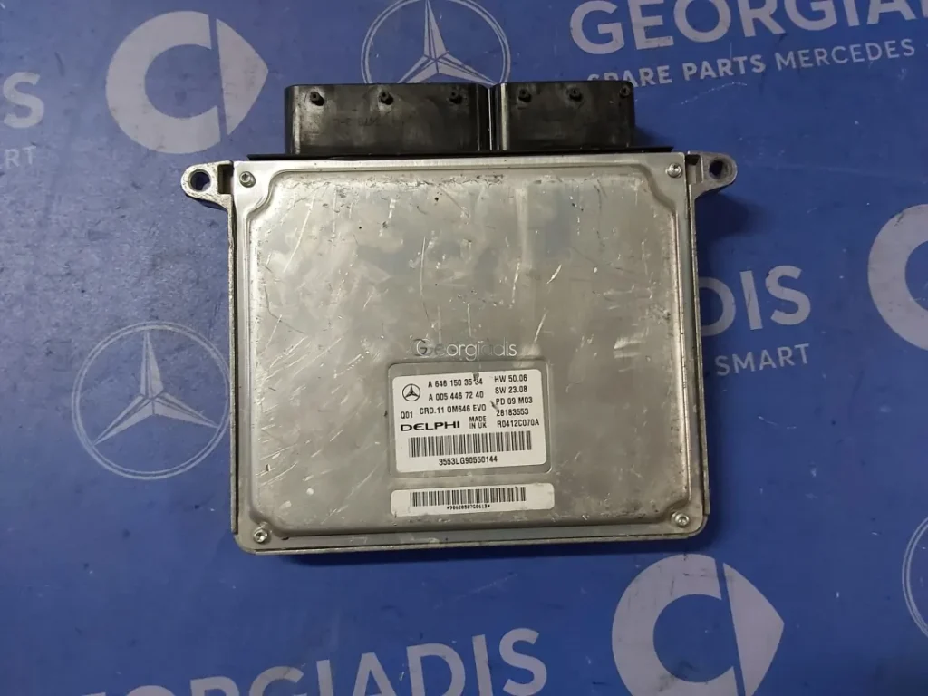 MERCEDES ΕΓΚΕΦΑΛΟΣ ΚΙΝΗΤΗΡΑ (ENGINE CONTROL UNIT) C-CLASS (W204) ΚΙΝΗΤΗΡΕΣ 646 EVO