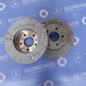 MERCEDES ΔΙΣΚΟΠΛΑΚΕΣ ΕΜΠΡΟΣ (BRAKE DISC) C-CLASS (W204)