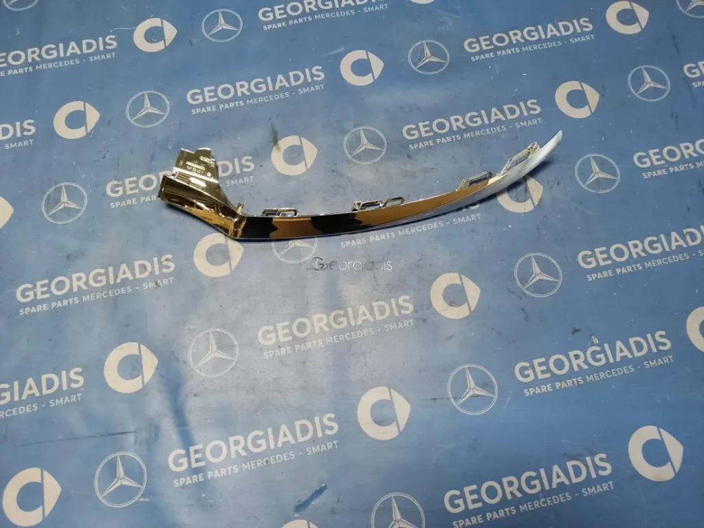 MERCEDES ΝΙΚΕΛ ΔΕΞΙ ΕΜΠΡΟΣ ΠΡΟΦΥΛΑΚΤΗΡΑ (TRIM MOULDING) C-CLASS (W205) LOOK AMG