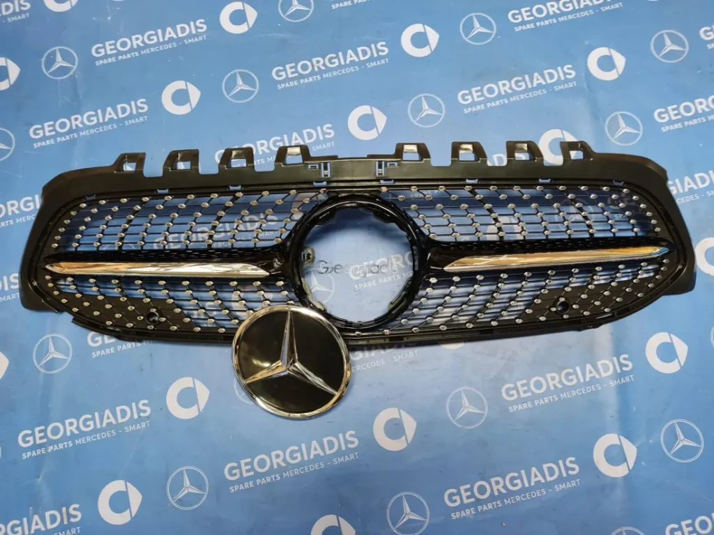 MERCEDES ΜΑΣΚΑ (RADIATOR GRILLE) A-CLASS (W177) 2018- DIAMOND