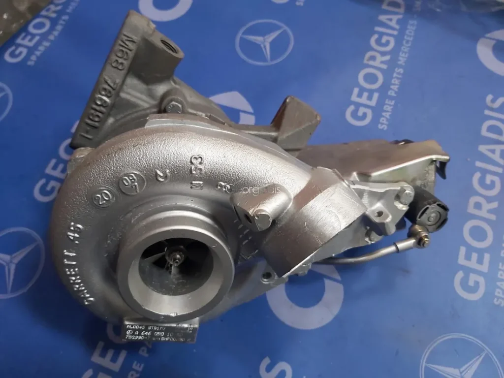 MERCEDES ΤΟΥΡΜΠΙΝΑ (EXHAUST GAS TURBOCHARGER) ΓΙΑ ΚΙΝΗΤΗΡΕΣ 646 EVO (W211 LIFT),(W204)