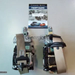 MERCEDES ΖΩΝΕΣ ΑΣΦΑΛΕΙΑΣ ΕΜΠΡΟΣ (FRONT SEAT SAFETY BELT) ME PRESAFE, C-CLASS (W204),GLK-CLASS (X204)
