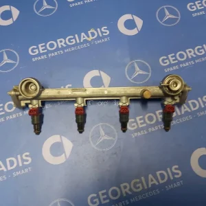 MERCEDES ΜΠΕΚΙΕΡΑ (FUEL DISTRIBUTOR-INJECTOR RAIL) ΓΙΑ 111 ΚΙΝΗΤΗΡΕΣ C-CLASS (W202),CLK-CLASS (W208)